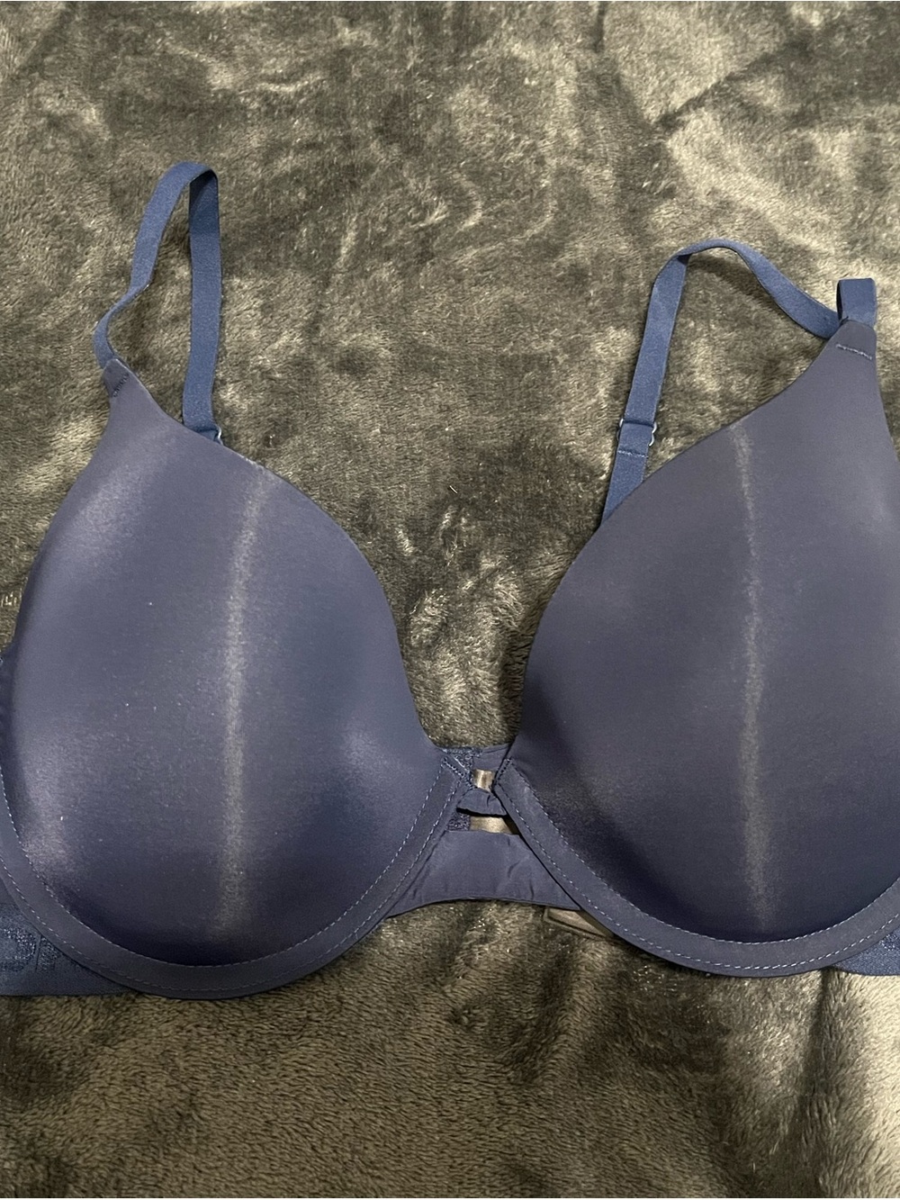 DKNY Navy Smooth T-Shirt Bra with Underwire